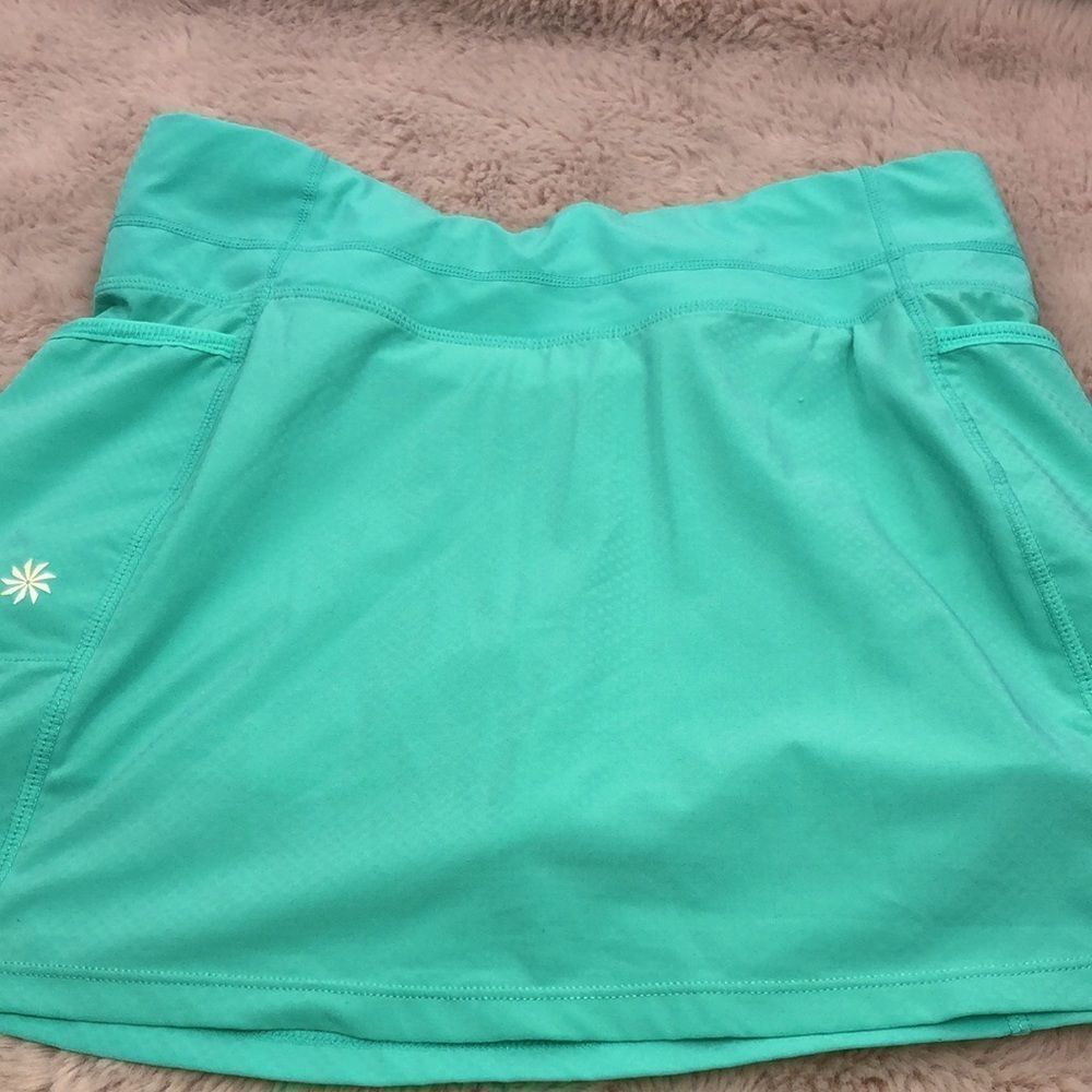 Athleta XS lime green skort with hip pockets